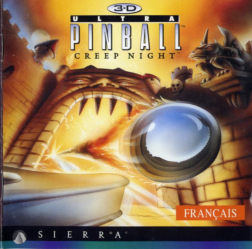 Front Cover for 3-D Ultra Pinball: Creep Night (Windows and Windows 3.x)