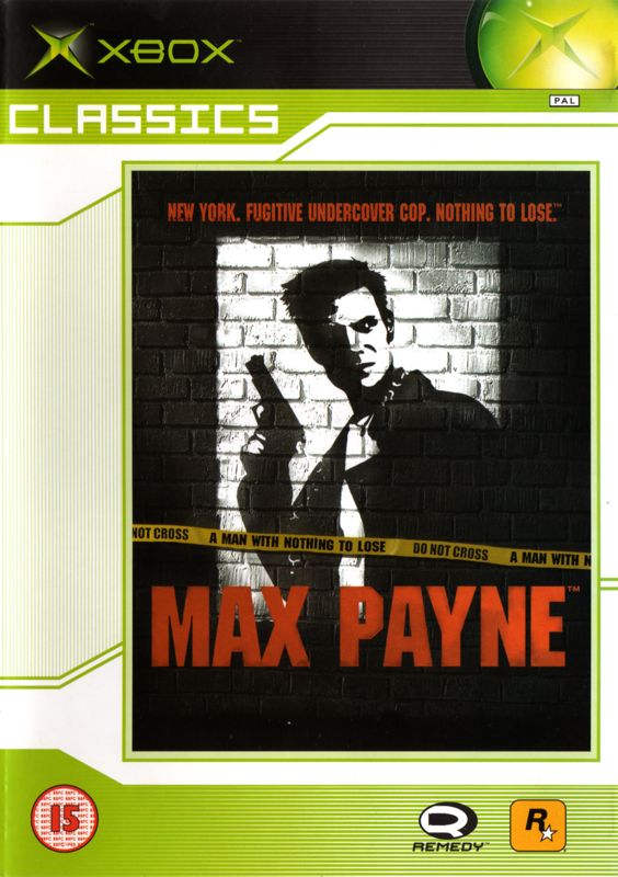 Front Cover for Max Payne (Xbox) (Xbox Classics release)