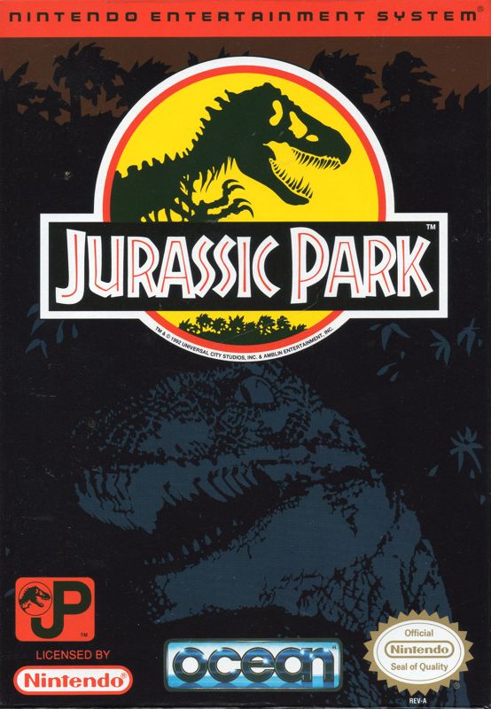 Front Cover for Jurassic Park (NES)