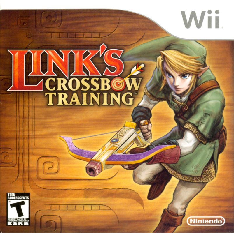 Front Cover for Link's Crossbow Training (Wii) (Bundled with Wii Zapper)