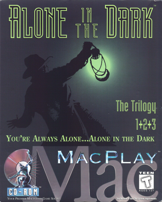 Front Cover for Alone in the Dark: The Trilogy 1+2+3 (Macintosh)