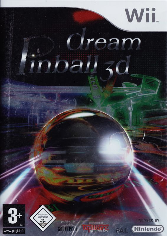 Front Cover for Dream Pinball 3D (Wii)