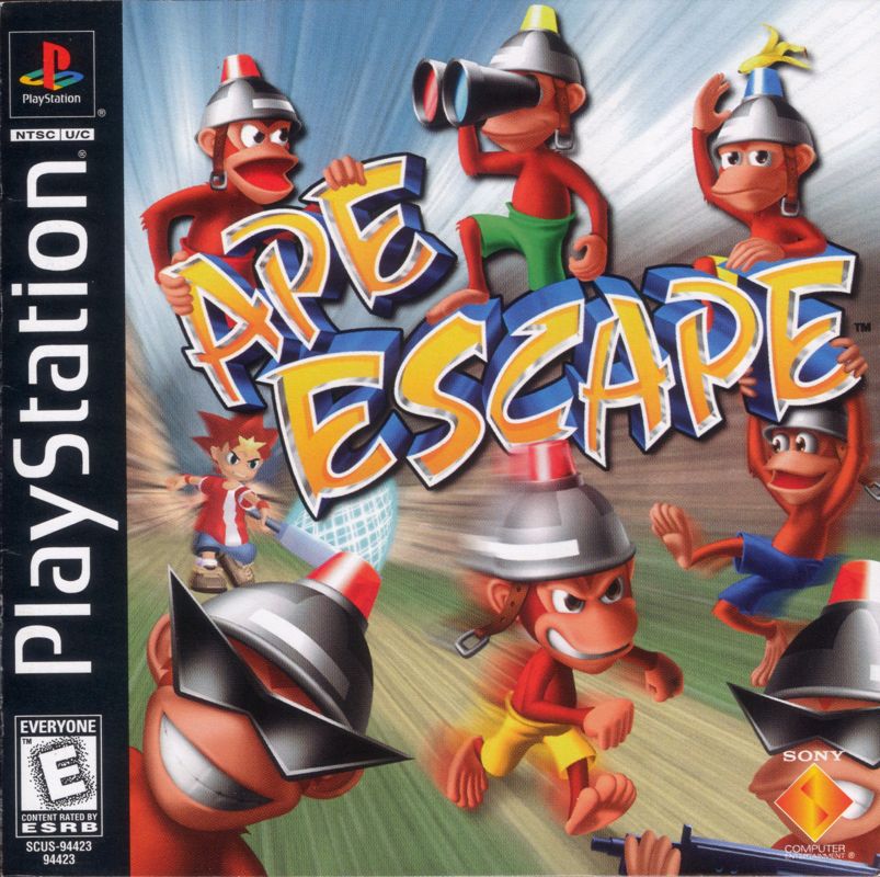 Front Cover for Ape Escape (PlayStation)