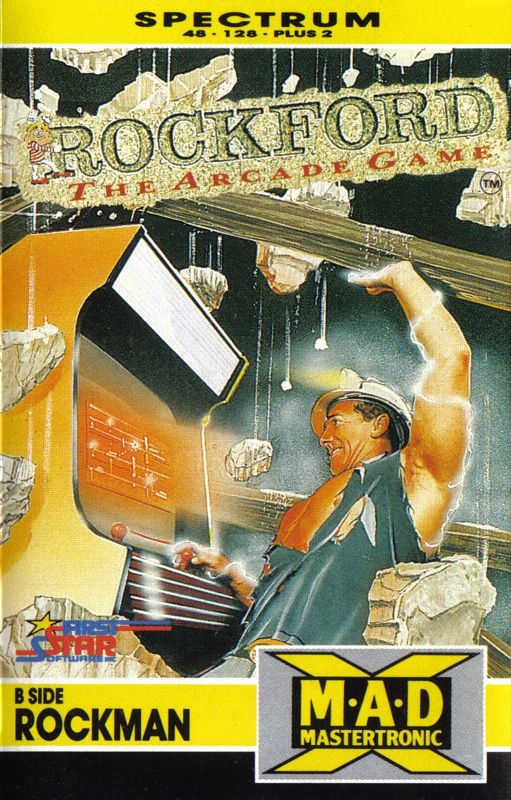 Front Cover for Rockford: The Arcade Game (ZX Spectrum)
