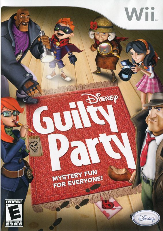 Front Cover for Disney Guilty Party (Wii)