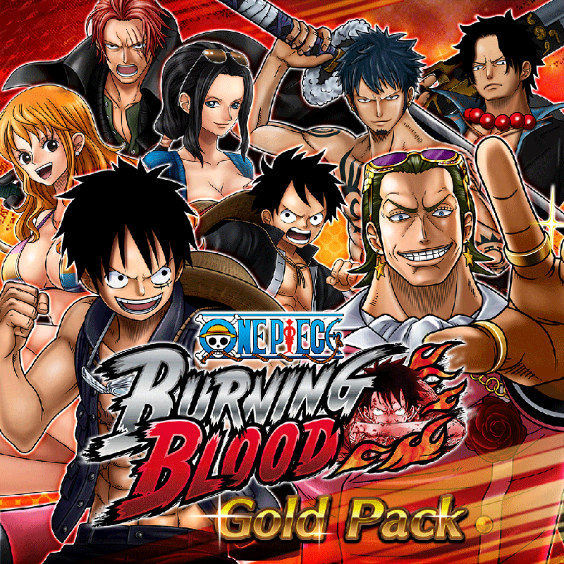 Front Cover for One Piece: Burning Blood - Gold Pack (PS Vita and PlayStation 4) (download release)