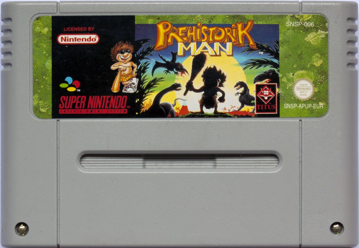 Media for Prehistorik Man (SNES)