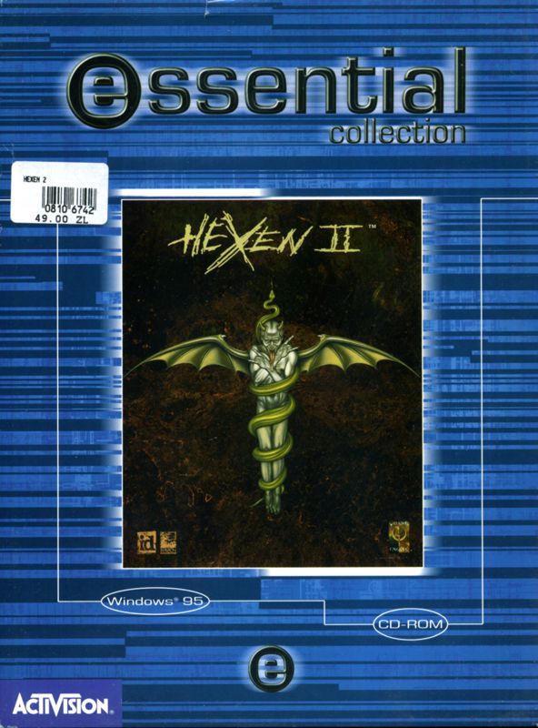 Front Cover for Hexen II (Windows) (Essential Collection release)