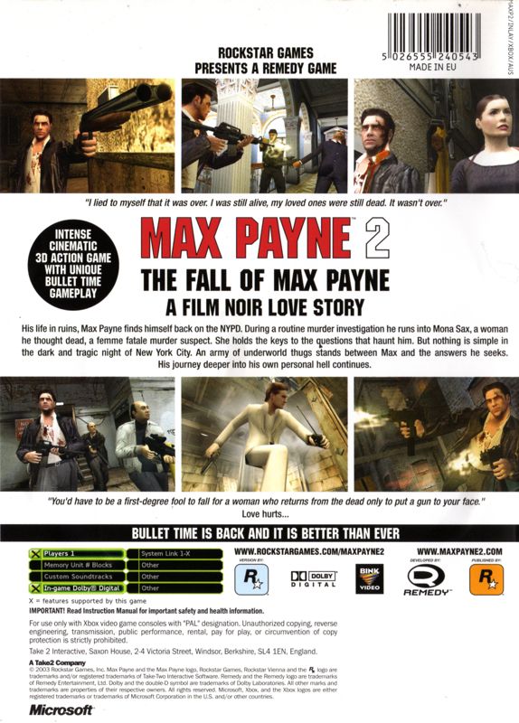 Max Payne Back From The Dead