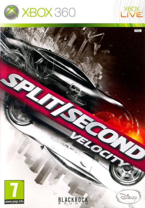 Front Cover for Split/Second (Xbox 360)