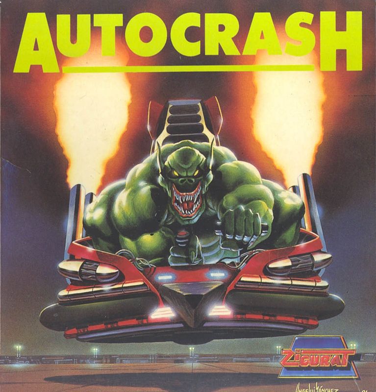 Front Cover for Autocrash (Amstrad CPC)