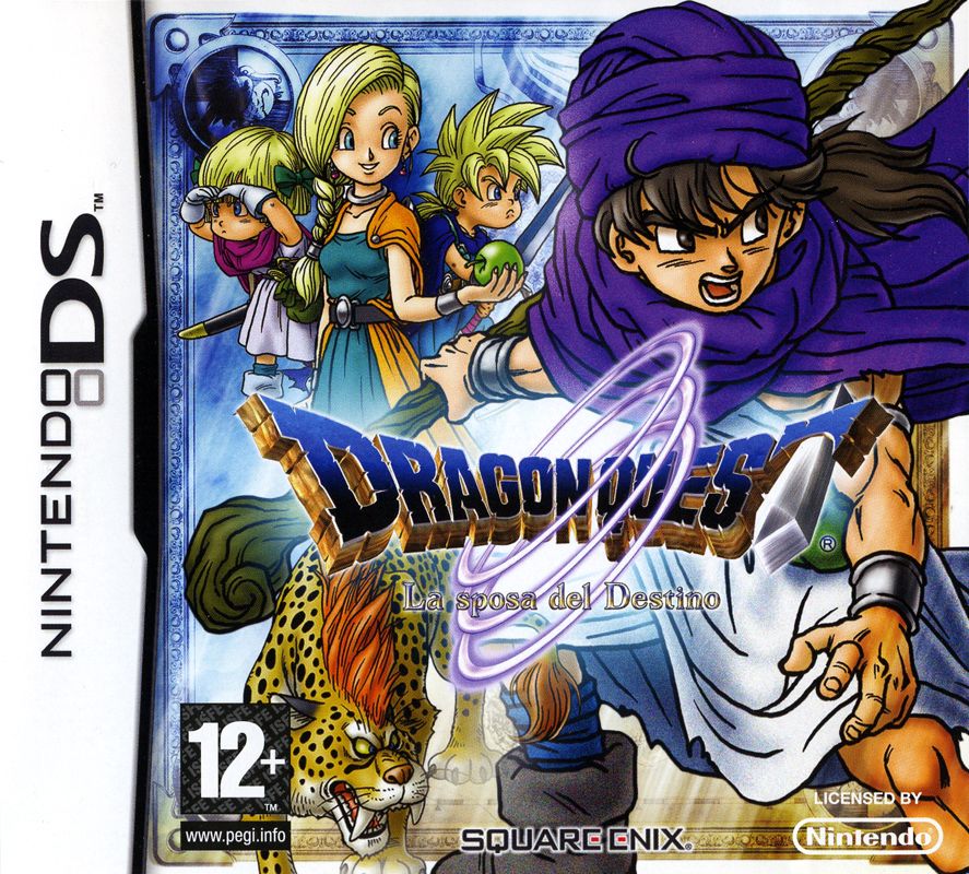 Front Cover for Dragon Quest V: Hand of the Heavenly Bride (Nintendo DS)