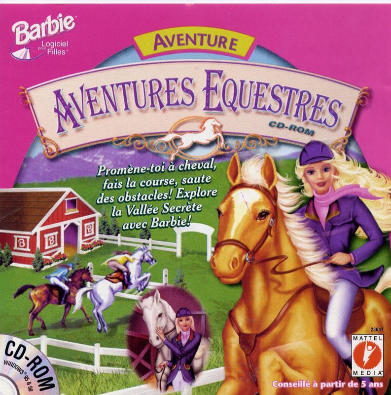 Other for Barbie Adventure: Riding Club (Windows): Jewel Case - Front