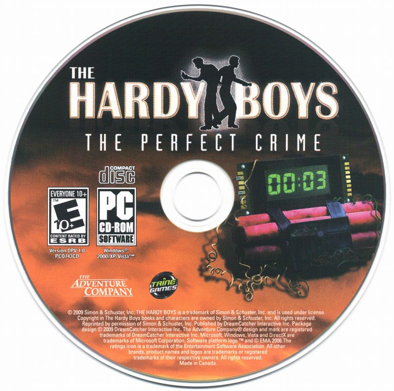 Media for The Hardy Boys: The Perfect Crime (Windows)