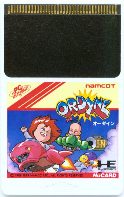 Media for Ordyne (TurboGrafx-16)