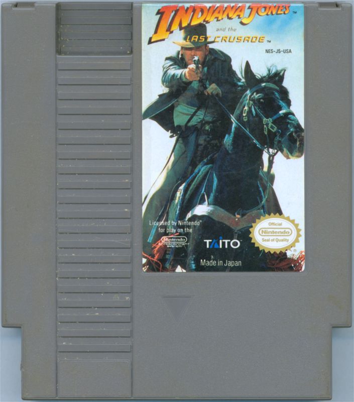 Media for Indiana Jones and the Last Crusade (NES)