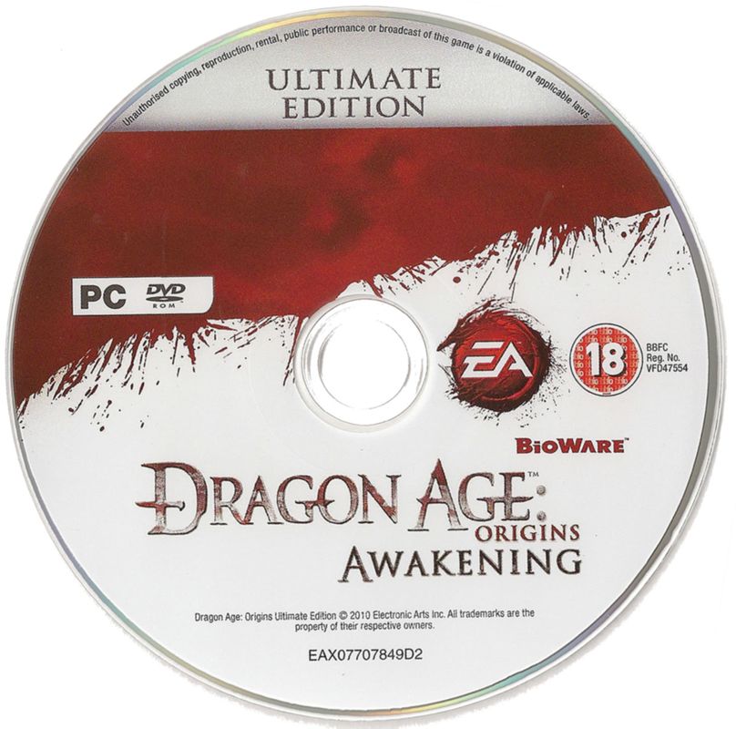 Dragon Age Origins Ultimate Edition Cover Or Packaging Material Mobygames 0639