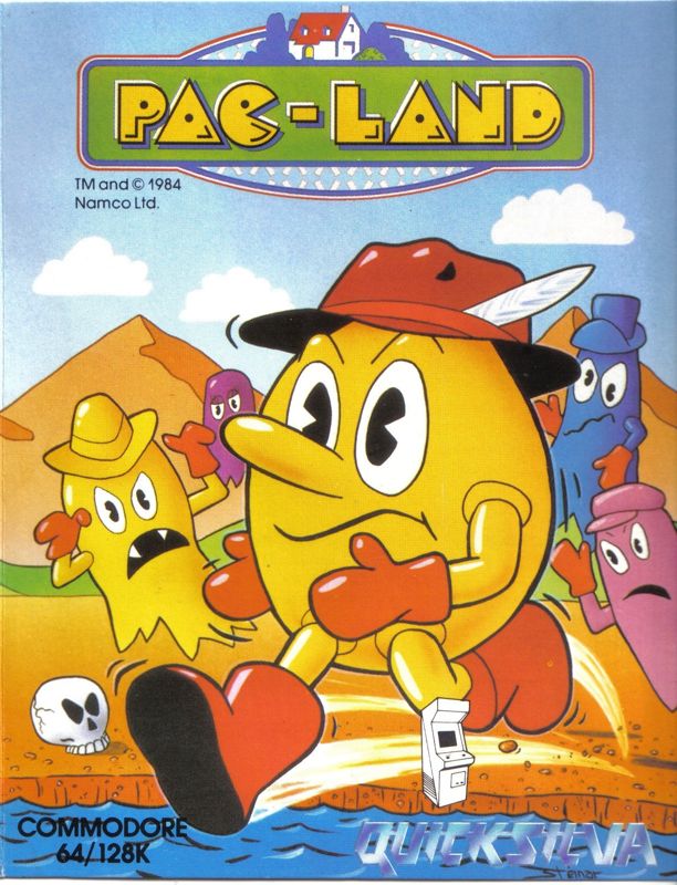 Front Cover for Pac-Land (Commodore 64)