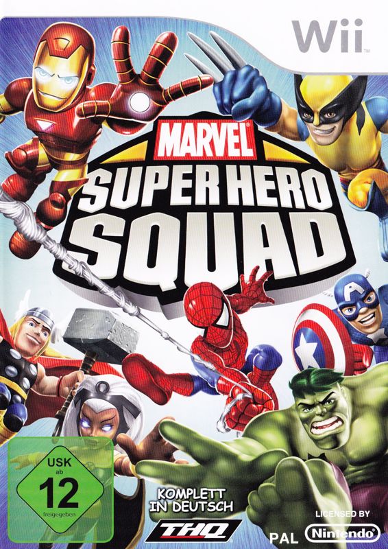 Front Cover for Marvel Super Hero Squad (Wii)
