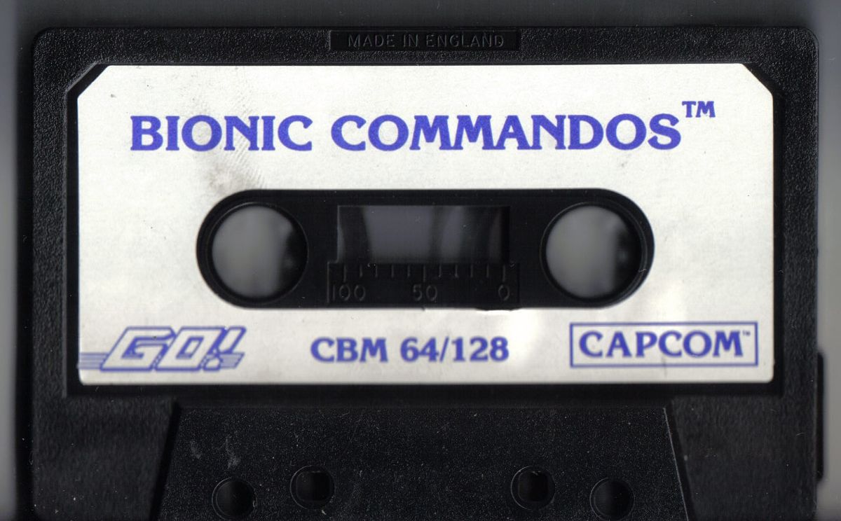 Media for Bionic Commando (Commodore 64)