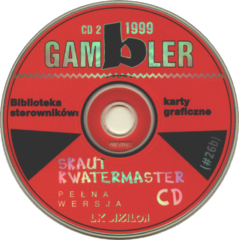 Media for Skaut Kwatermaster (DOS) (Gambler 02/99 Covermount)