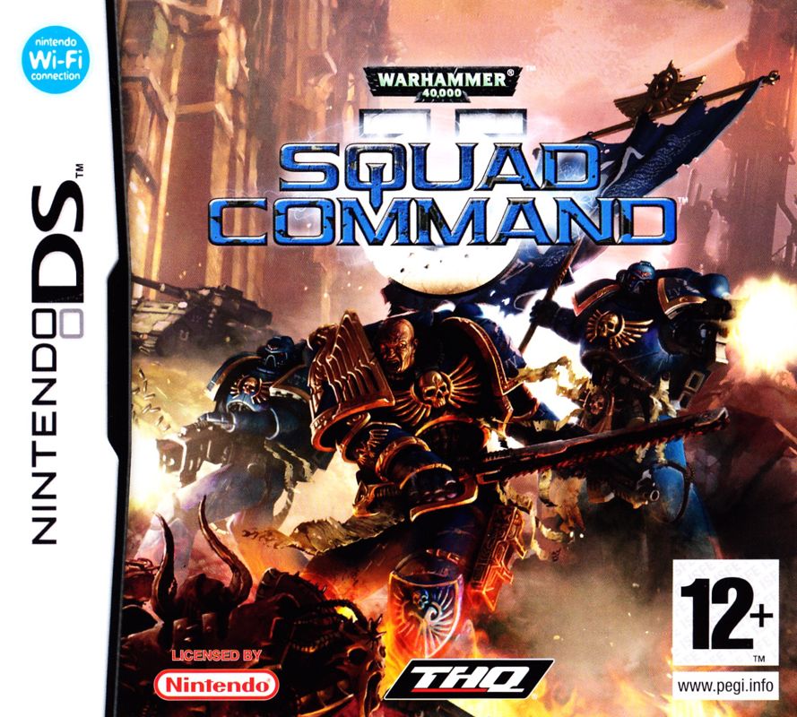 Front Cover for Warhammer 40,000: Squad Command (Nintendo DS)