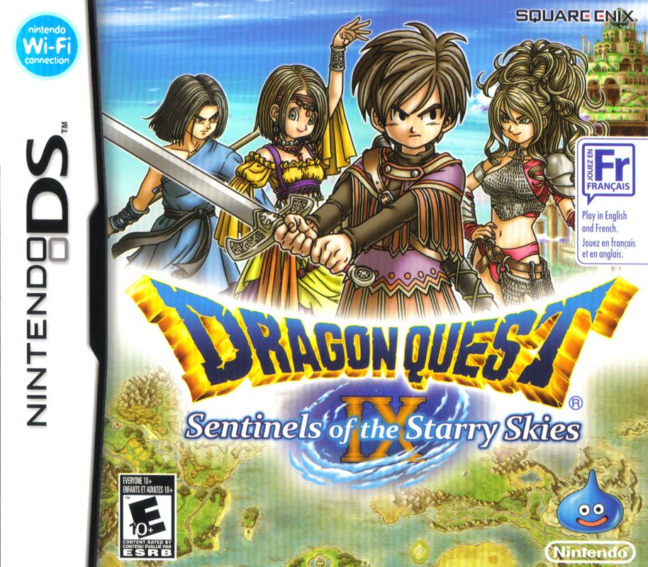 Front Cover for Dragon Quest IX: Sentinels of the Starry Skies (Nintendo DS)