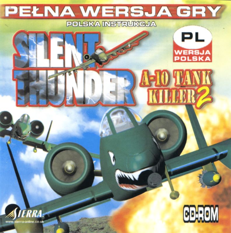 Front Cover for Silent Thunder: A-10 Tank Killer II (Windows)