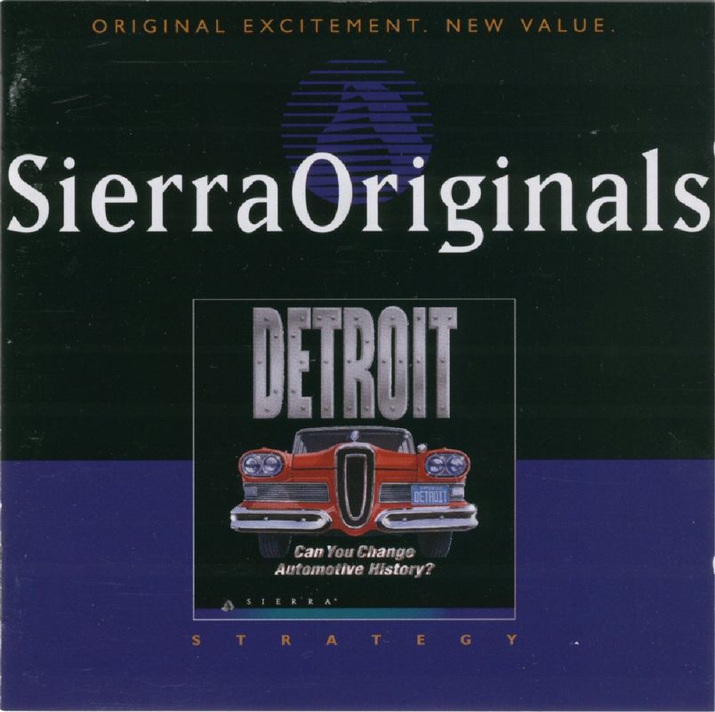 Other for Detroit (DOS) (SierraOriginals release): Jewel Case - Front