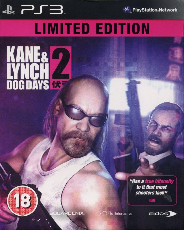 Front Cover for Kane & Lynch 2: Dog Days (Limited Edition) (PlayStation 3)