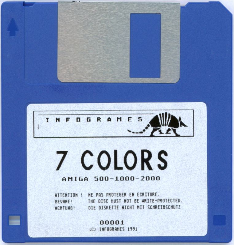 Media for 7 Colors (Amiga)