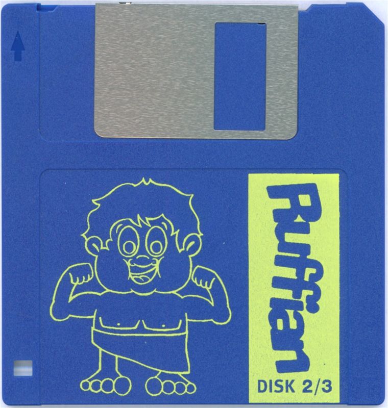 Media for Ruffian (Amiga): disk 2/3