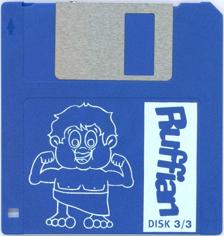 Media for Ruffian (Amiga): disk 3/3
