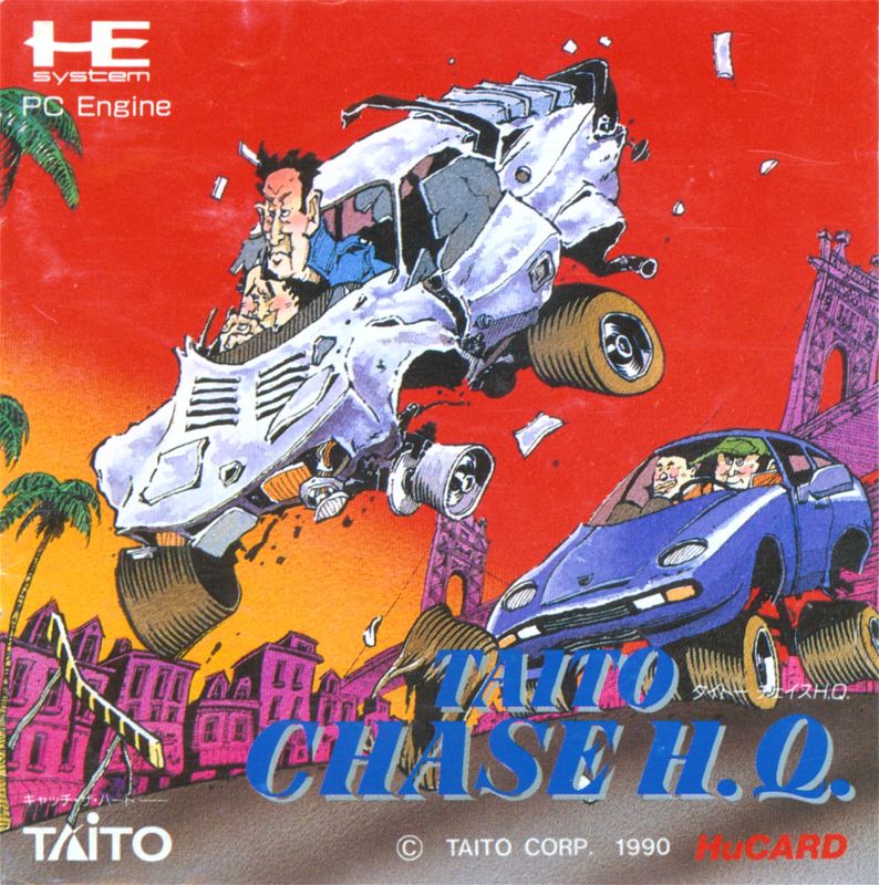 Front Cover for Chase H.Q. (TurboGrafx-16)
