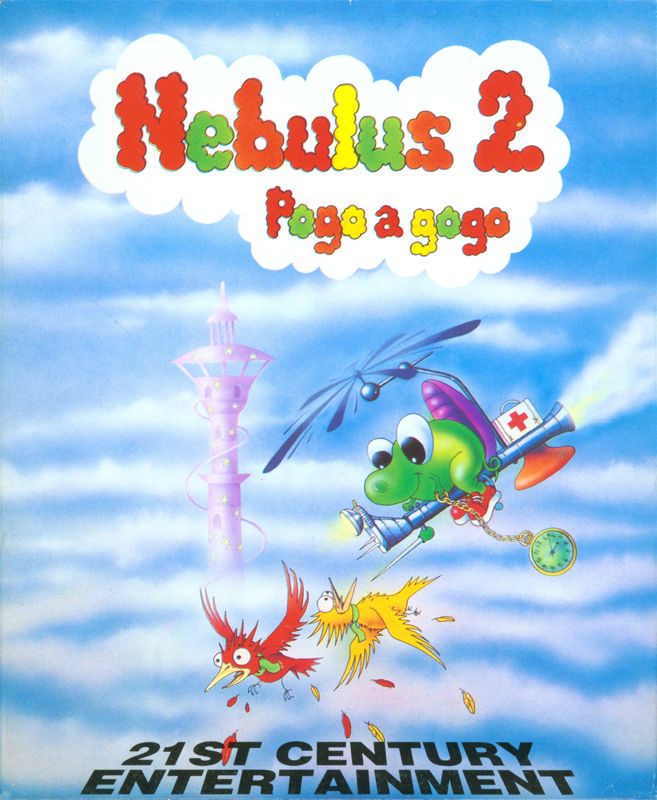 Front Cover for Nebulus 2: Pogo a gogo (Amiga)