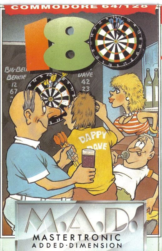 Front Cover for Pub Darts (Commodore 64)