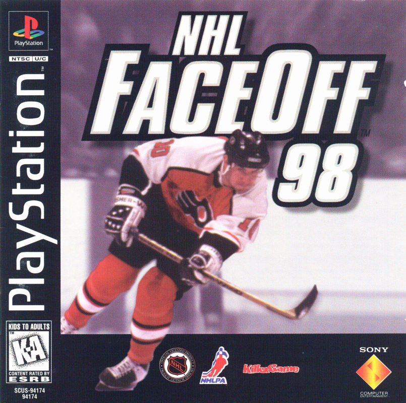 Front Cover for NHL FaceOff '98 (PlayStation)