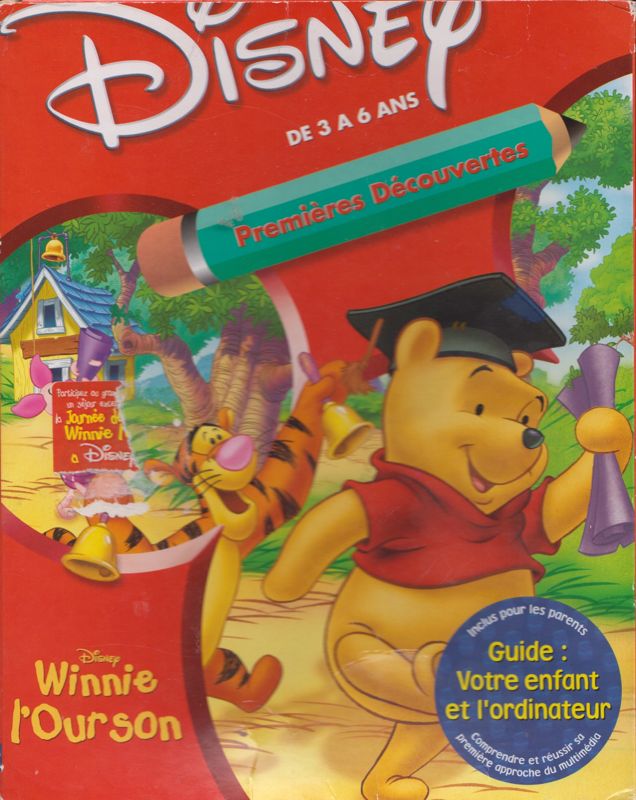 Front Cover for Disney's Winnie the Pooh: Kindergarten (Macintosh and Windows)