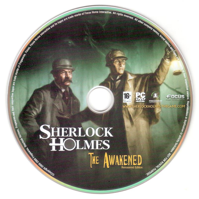 Media for Sherlock Holmes: The Awakened - Remastered Edition (Windows)