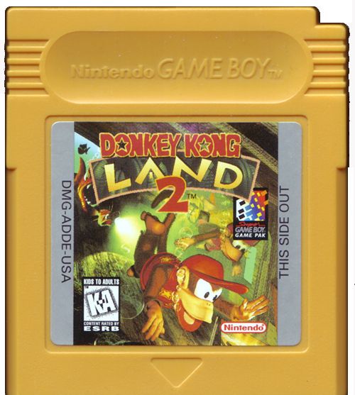 Donkey Kong Land 2 cover or packaging material MobyGames