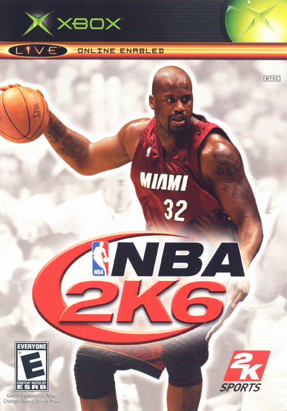 Front Cover for NBA 2K6 (Xbox)