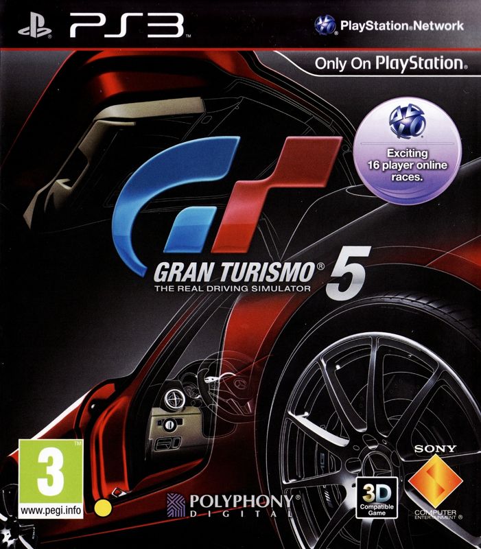 Front Cover for Gran Turismo 5 (PlayStation 3)