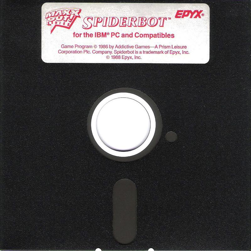Media for Spiderbot (PC Booter): 5.25" Disk