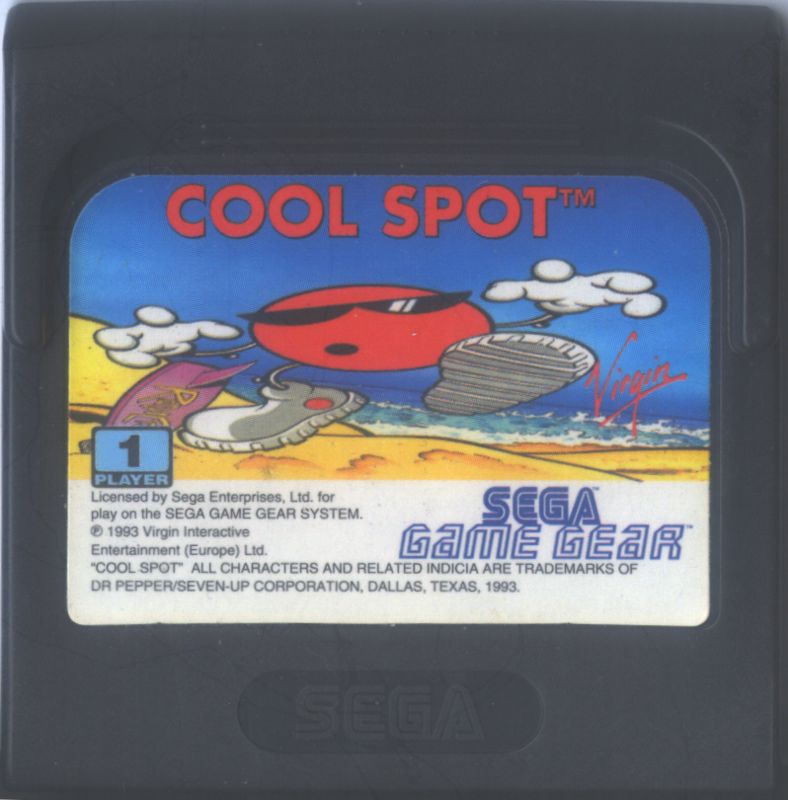 Media for Cool Spot (Game Gear)