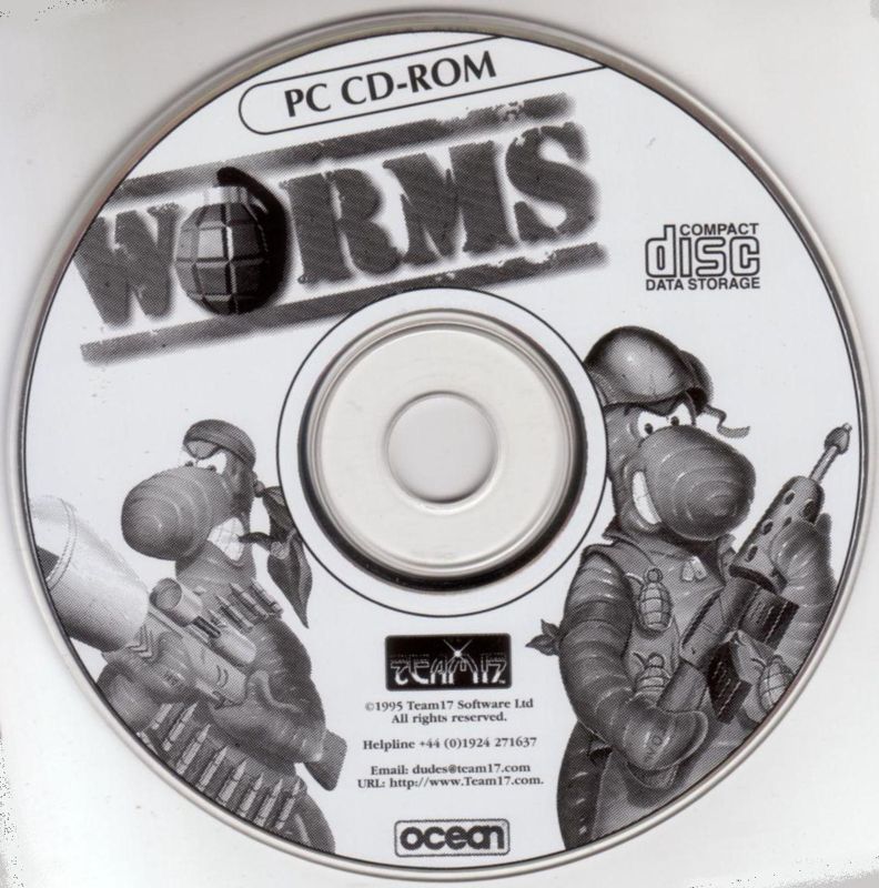 Media for Worms (DOS) (SoftPrice release)