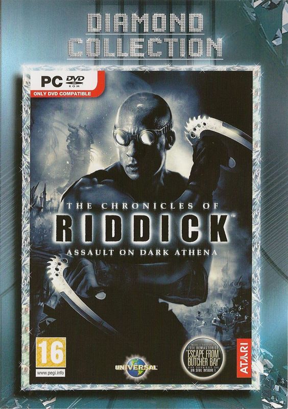 Front Cover for The Chronicles of Riddick: Assault on Dark Athena (Windows) (Diamond Collection release)