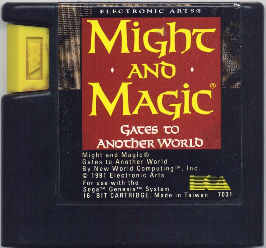 Media for Might and Magic II: Gates to Another World (Genesis)