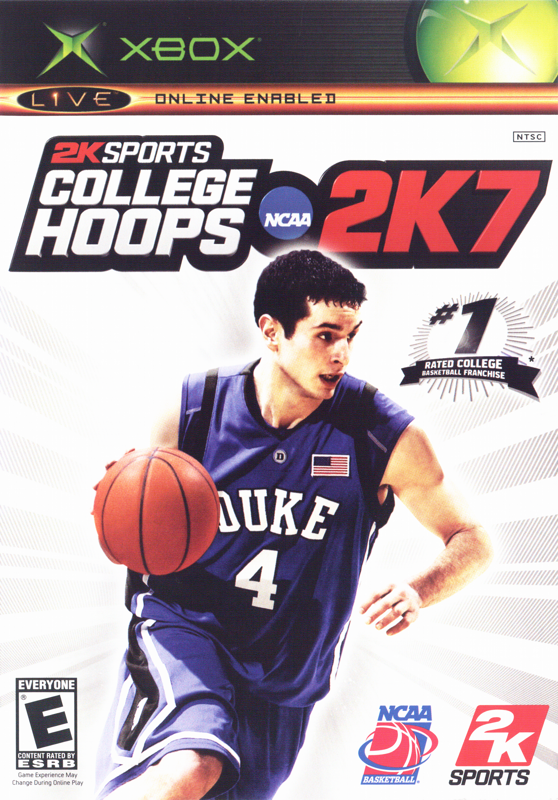 Front Cover for College Hoops NCAA 2K7 (Xbox)