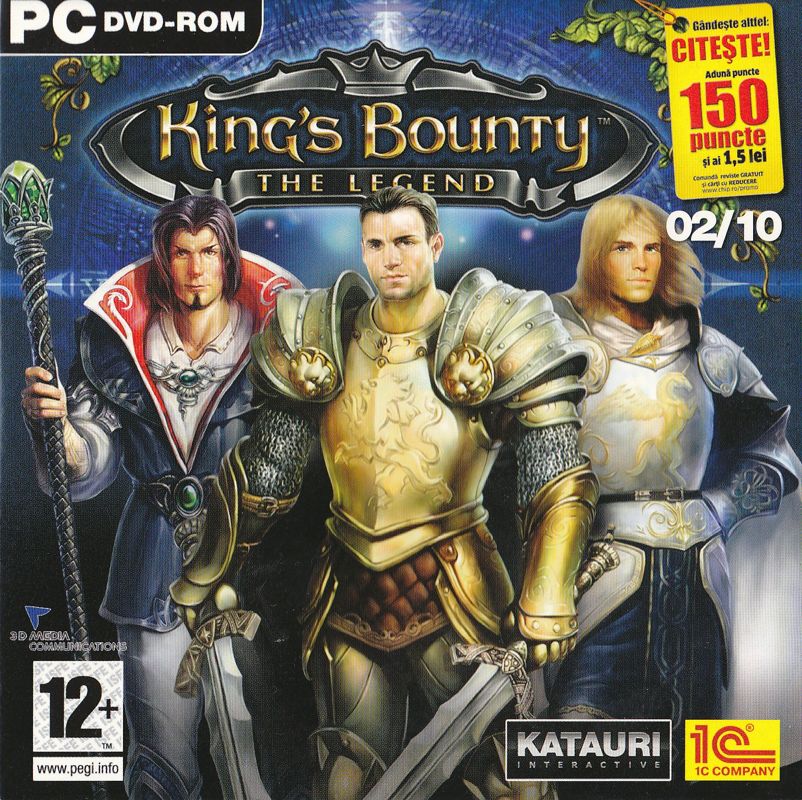 Front Cover for King's Bounty: The Legend (Windows) (Level Covermount 02/2010)