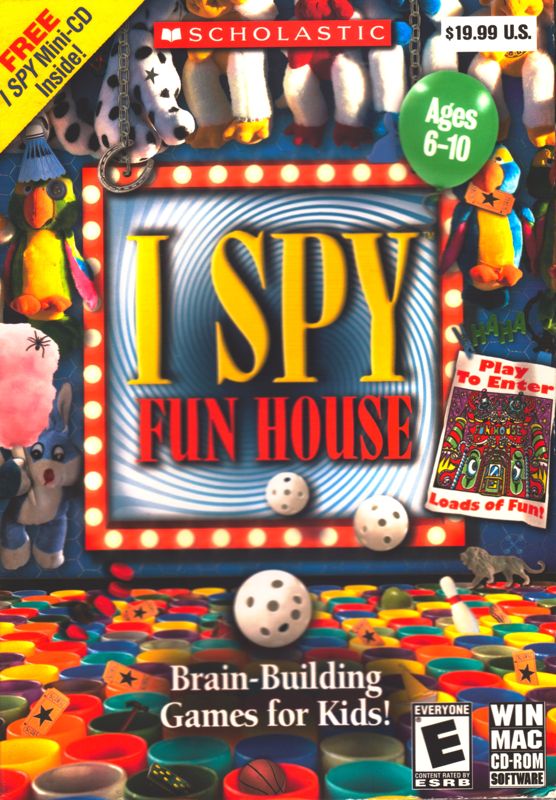 Front Cover for I Spy: Fun House (Macintosh and Windows)